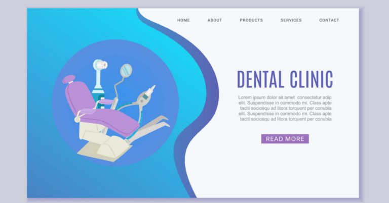 dental website